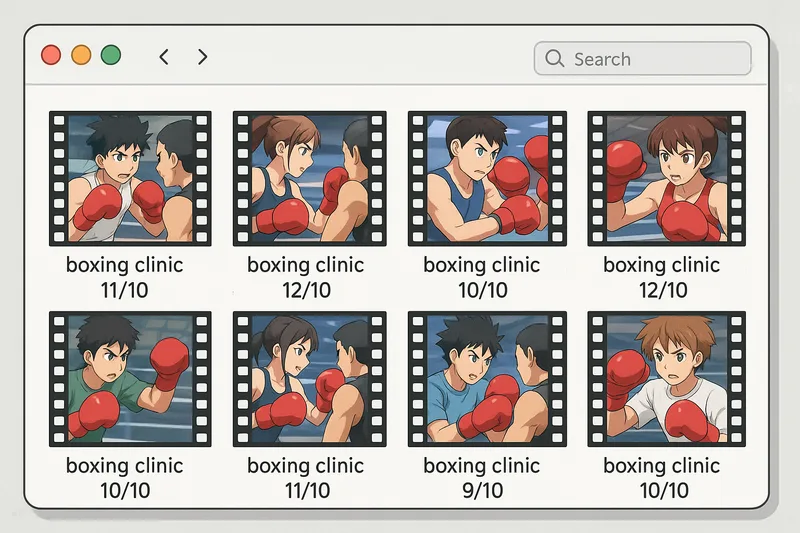 Boxing Clinic Replays