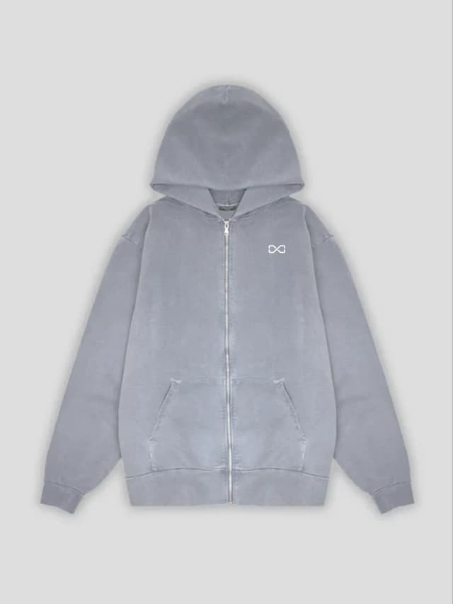 Oracle Boxing hoodie - blue front